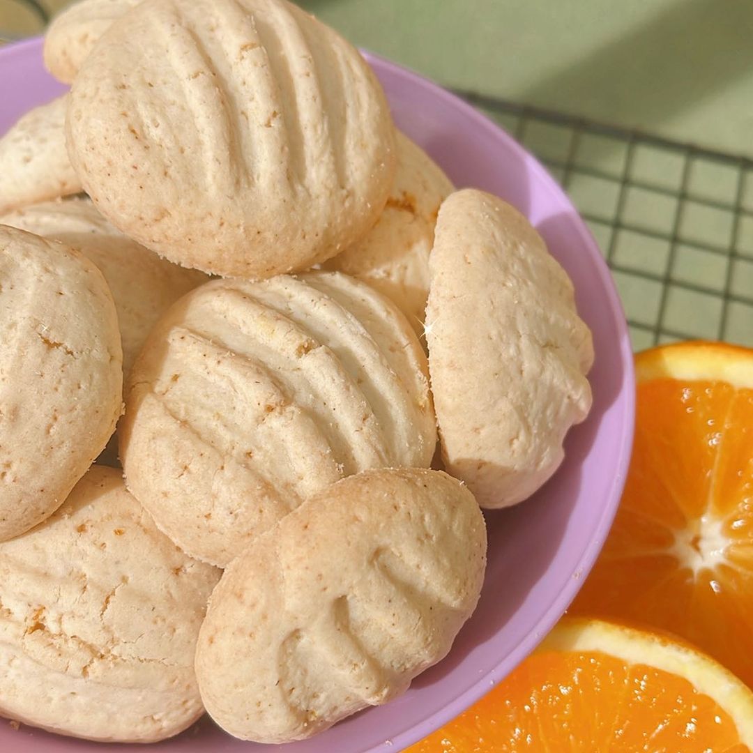 Biscoito De Laranja Aveia Receiteria