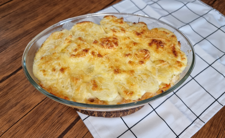 Gratinado De Frango Batata Uma Refei O Pr Tica