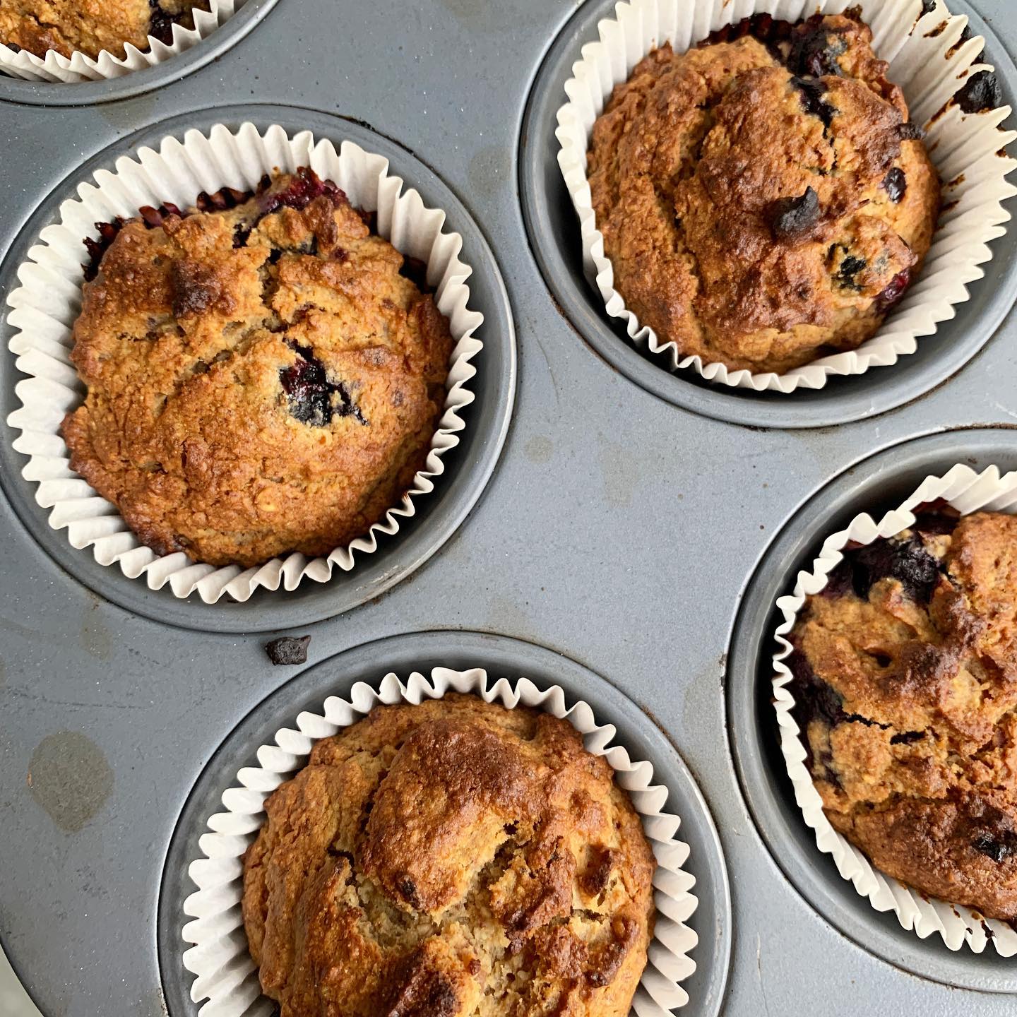 Muffin De Mirtilos Sem A Car Receiteria