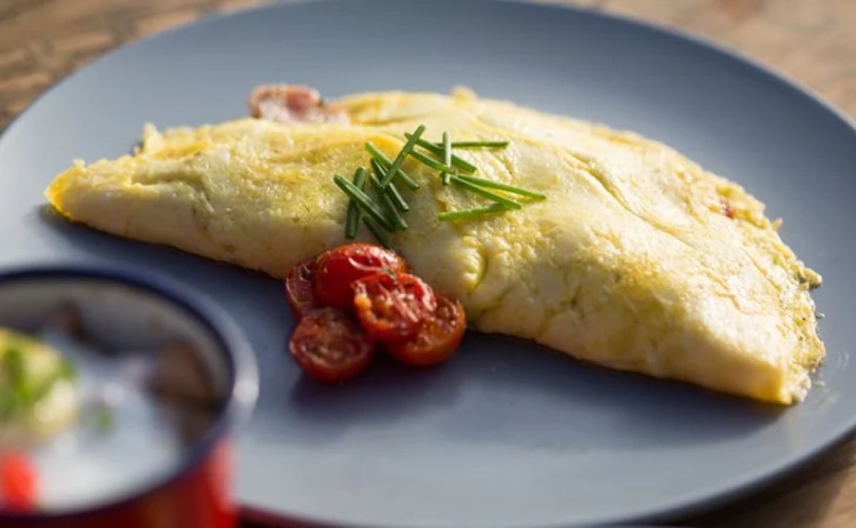 Omelete De Frango Recheado Receiteria