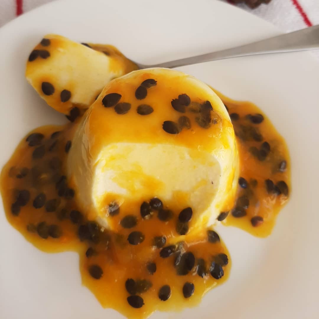 Panna Cotta Calda De Maracuj Receiteria