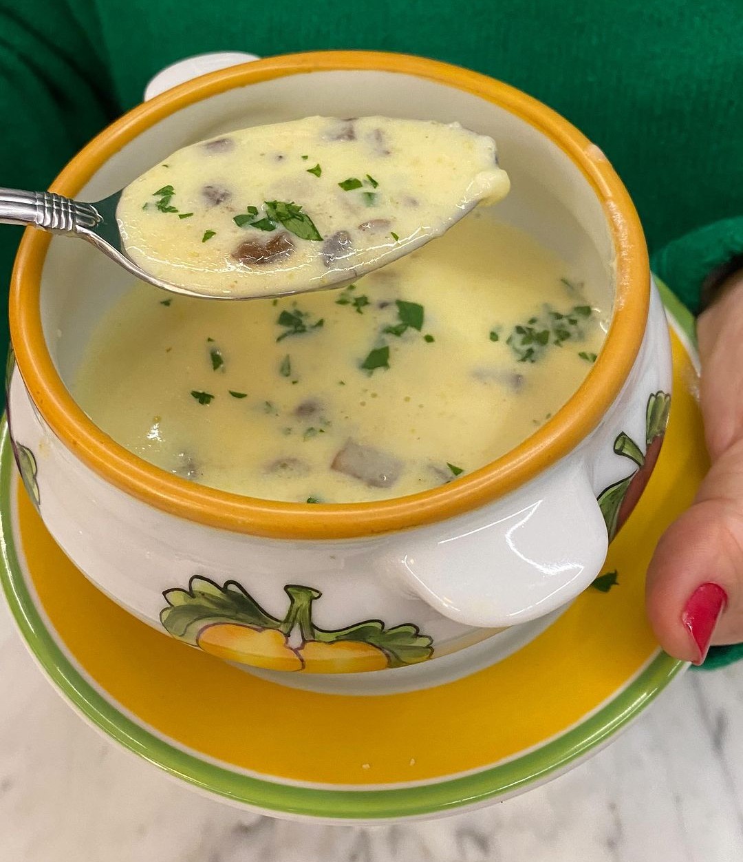 Sopa De Milho Champignon Receiteria