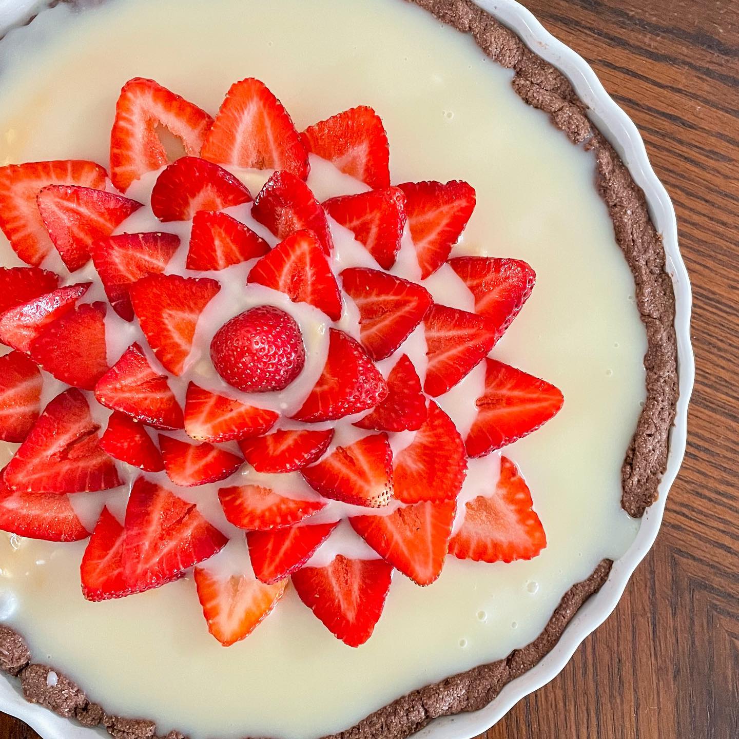 Torta De Morango Baunilha Receiteria