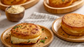 Arepas com queijo