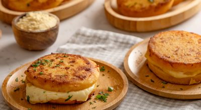 Arepas com queijo