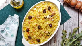 Arroz com bacalhau