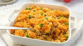 Arroz com camarão