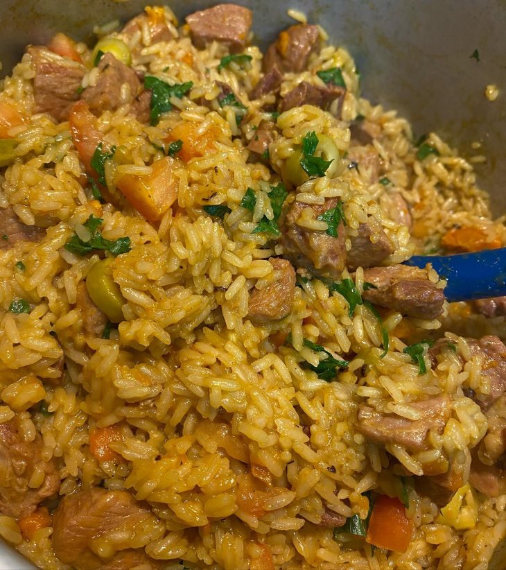 Arroz com pernil