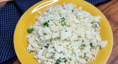 Arroz de couve-flor simples