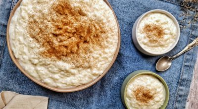 Arroz-doce cremoso simples