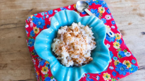 Arroz doce de micro-ondas fácil