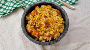 Arroz temperado