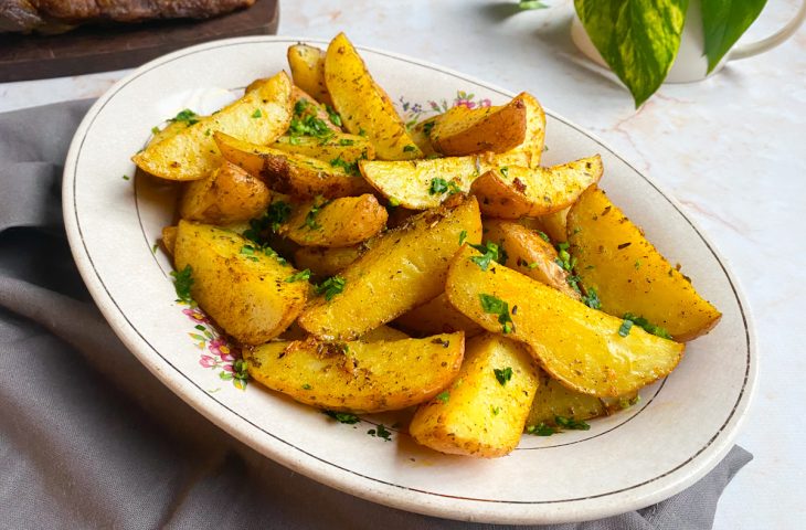 Batatas assadas