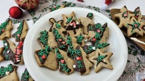 Biscoito de Natal de nozes