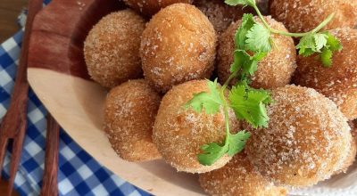 Bolinho boliviano de frango