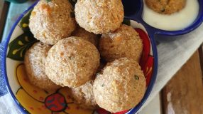 Bolinho de arroz integral