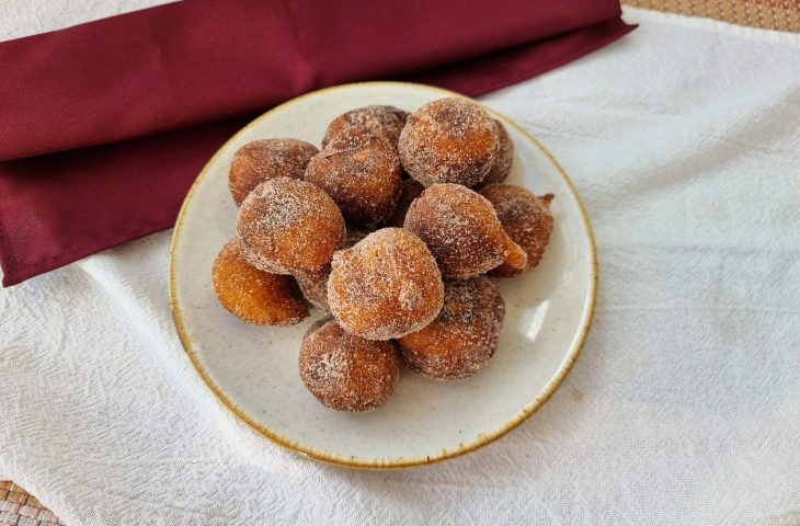 Bolinho de chuva sequinho