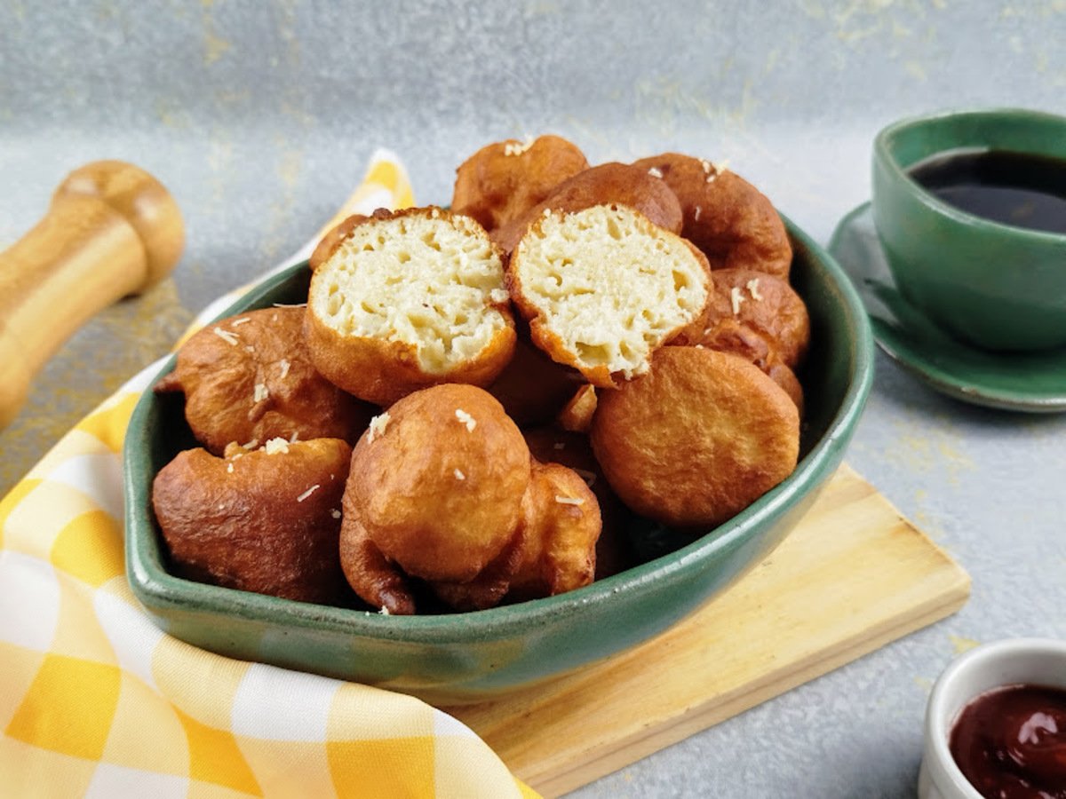 Bolinho de chuva salgado