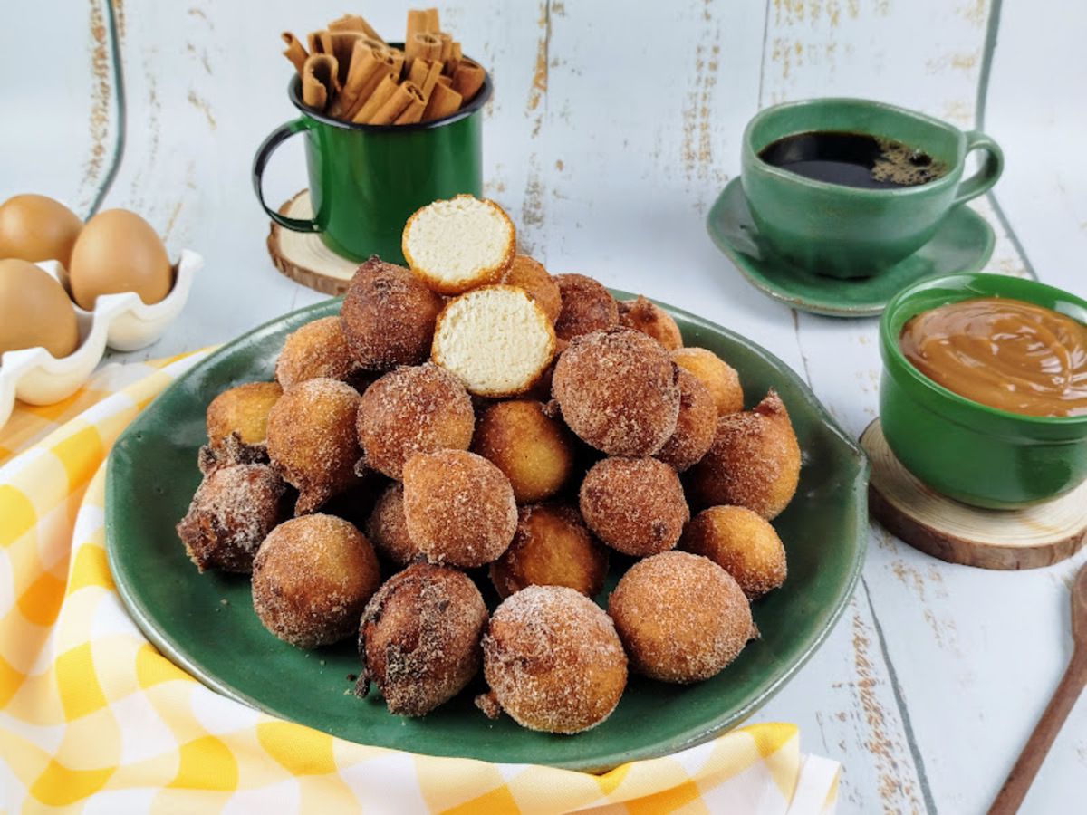 Bolinho de chuva sem leite