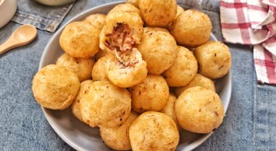 Bolinho de mandioca na air fryer