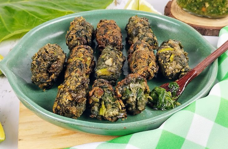 Bolinho de taioba