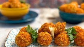 Bolinho saudável de abóbora com aveia