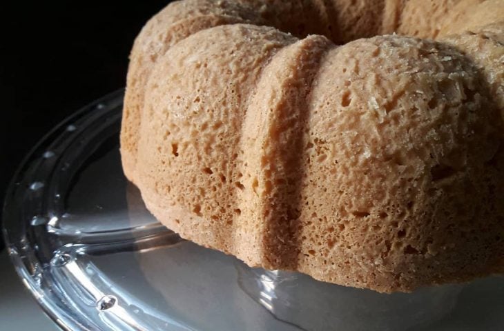 Bolo de arroz cru