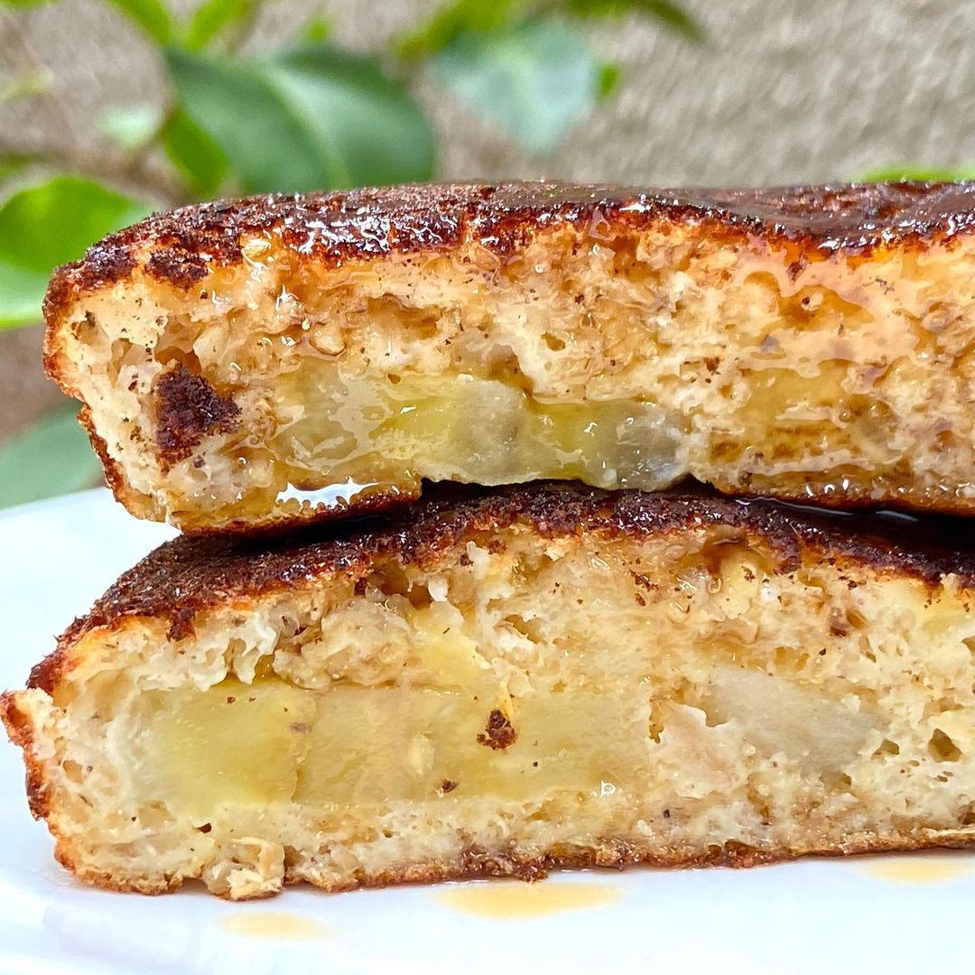 Bolo De Banana De Frigideira