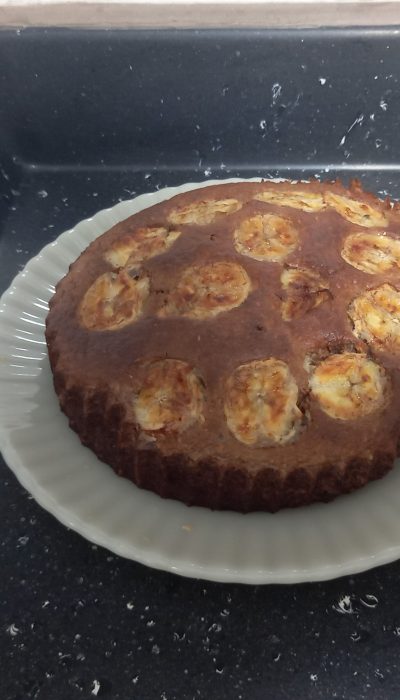 Bolo de banana na airfryer - Foto de usuário