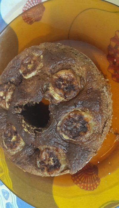 Bolo de banana na airfryer - Foto de usuário