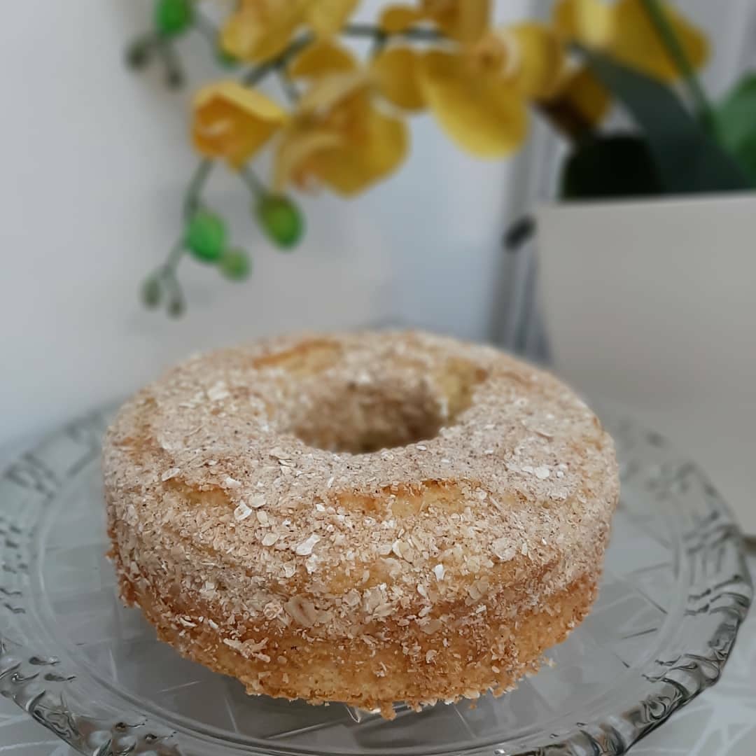 Bolo de castanha do Pará com iogurte Receiteria