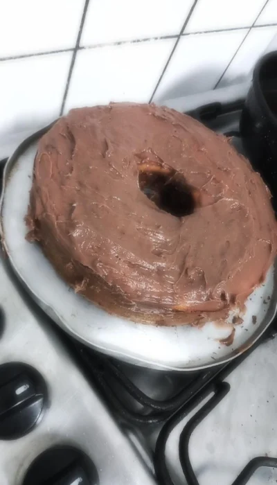 Bolo de cenoura de liquidificador - Foto de usuário