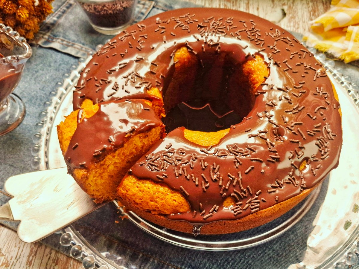 Bolo de cenoura