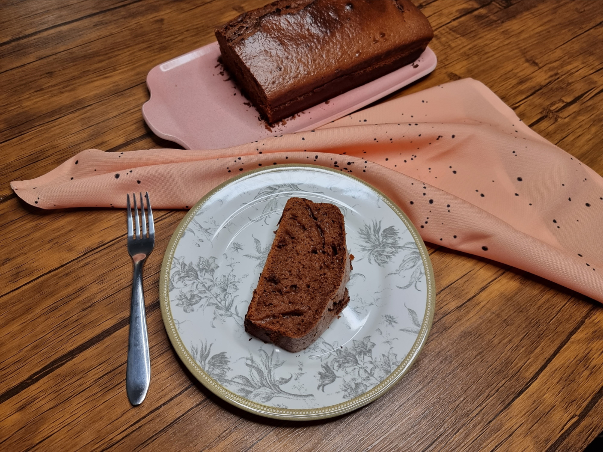 Bolo de chocolate com iogurte