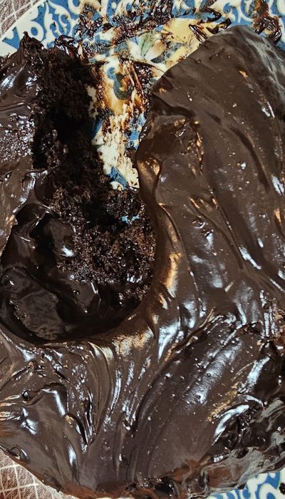 Bolo de chocolate cremoso na airfryer - Foto de usuário