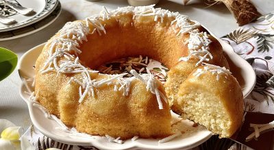 Bolo de mandioca sem farinha de trigo