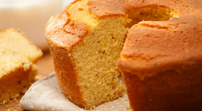 Bolo de milho cremoso de liquidificador