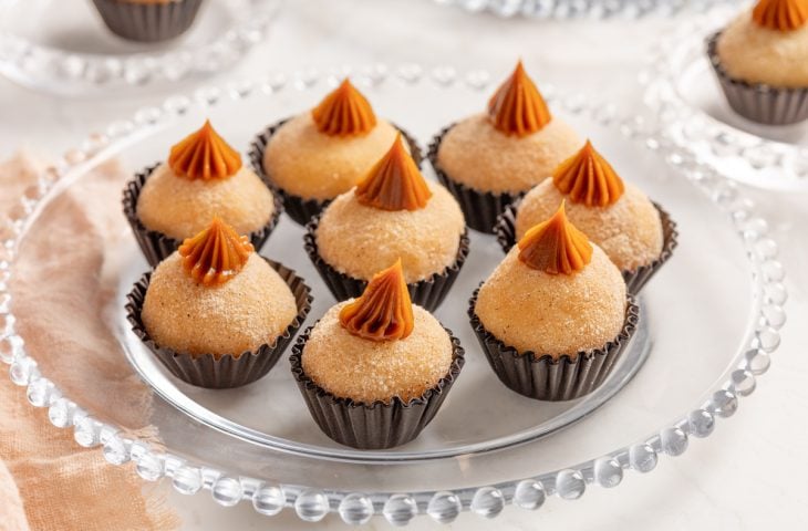 Brigadeiro de churros com doce de leite