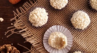 Brigadeiro de lichia