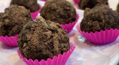 Brigadeiro vegano sem açúcar