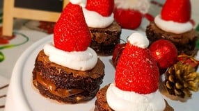 Brownie de Natal