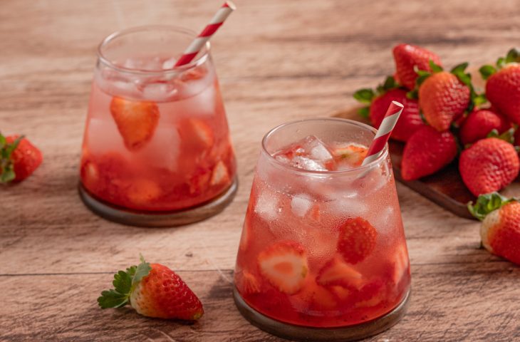 Caipirinha de morango