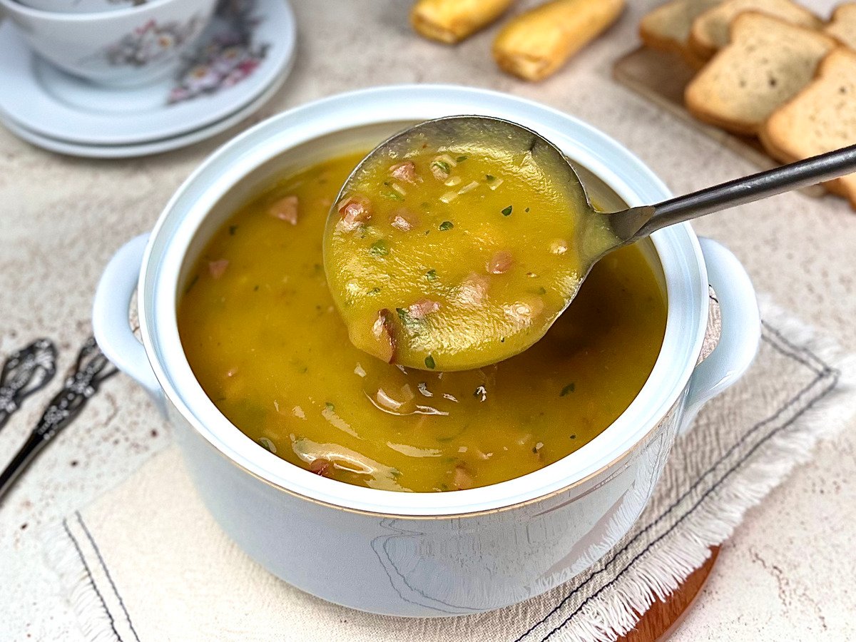 Caldo de mandioquinha