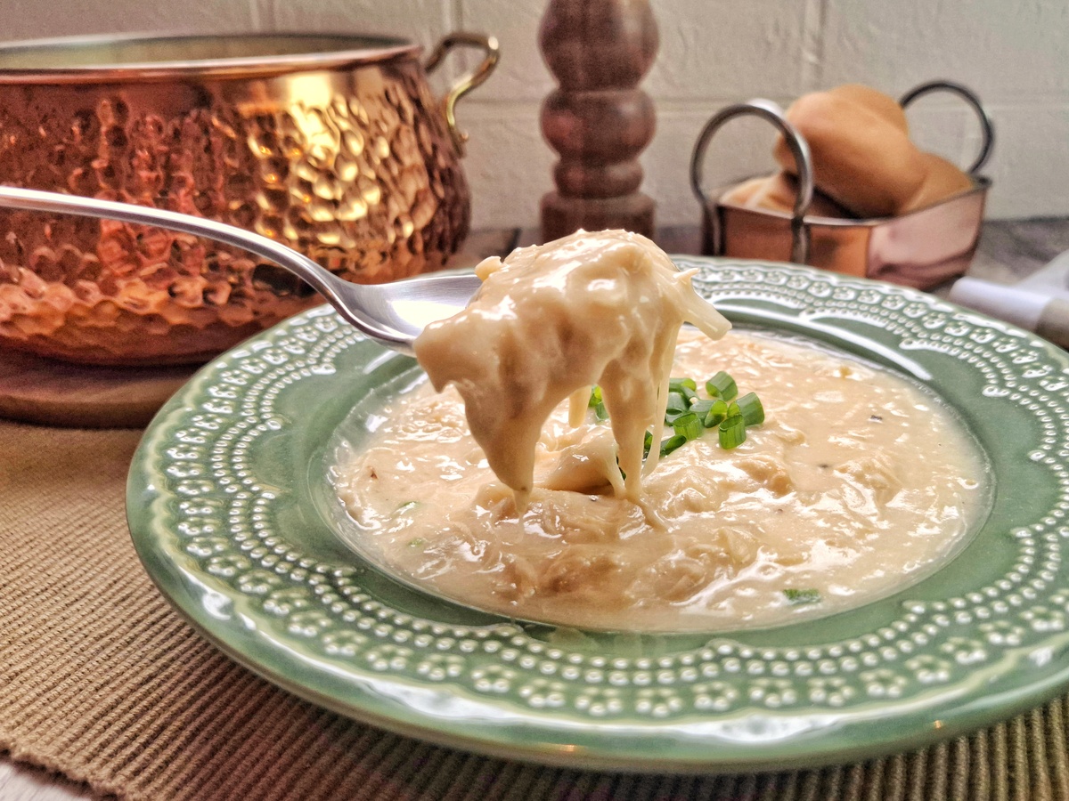 Caldo de pinto atolado