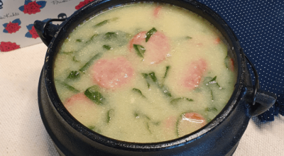 Caldo verde low carb