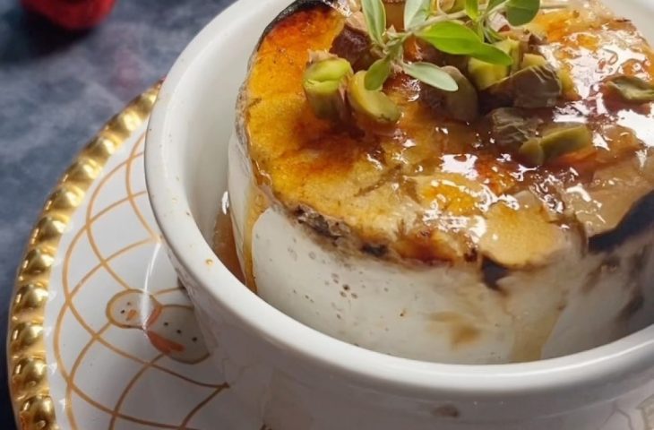 Camembert brûlée