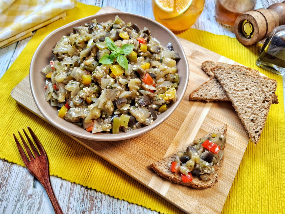 Caponata de berinjela simples