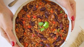 Chilli com carne moída