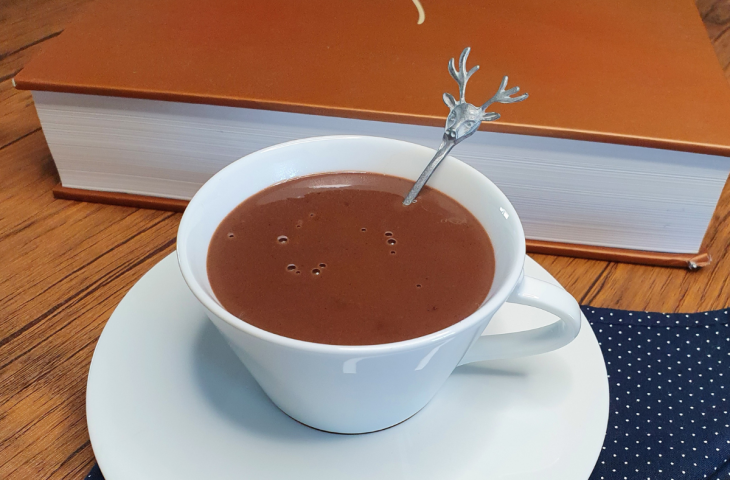 Chocolate quente com Nutella