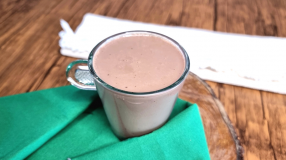 Chocolate quente vegano